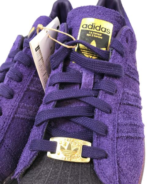 adidas（アディダス）adidas (アディダス) Kader Sylla (ケイダーシイラ) Superstar ADV 'Dark Purple' パープル サイズ:27の古着・服飾アイテム
