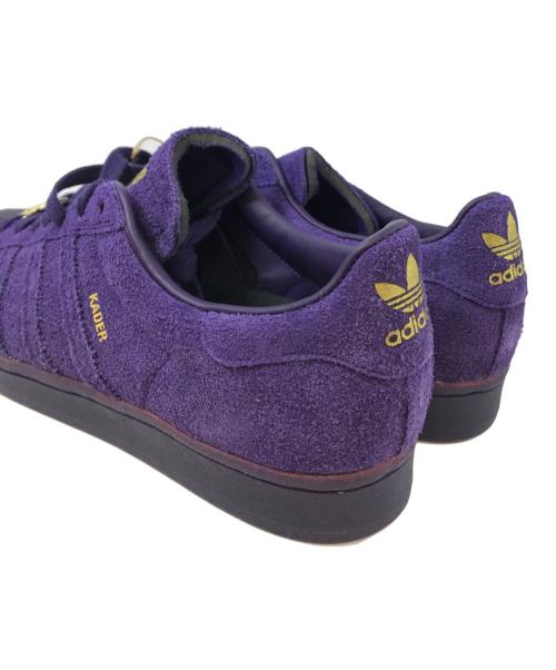 adidas（アディダス）adidas (アディダス) Kader Sylla (ケイダーシイラ) Superstar ADV 'Dark Purple' パープル サイズ:27の古着・服飾アイテム