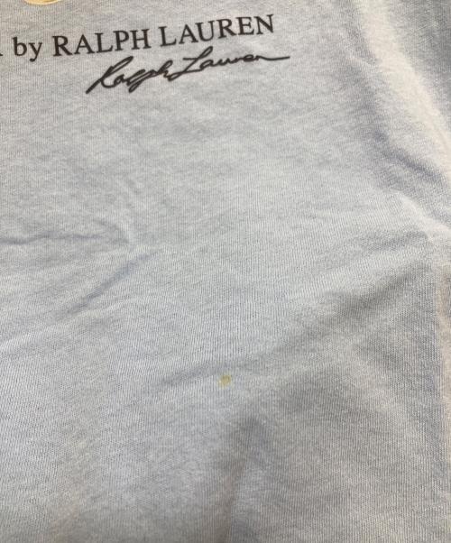 POLO RALPH LAUREN（ポロ・ラルフローレン）POLO RALPH LAUREN (ポロ・ラルフローレン) POLO ベア コットン ジャージー Tシャツ ブルー サイズ:Sの古着・服飾アイテム