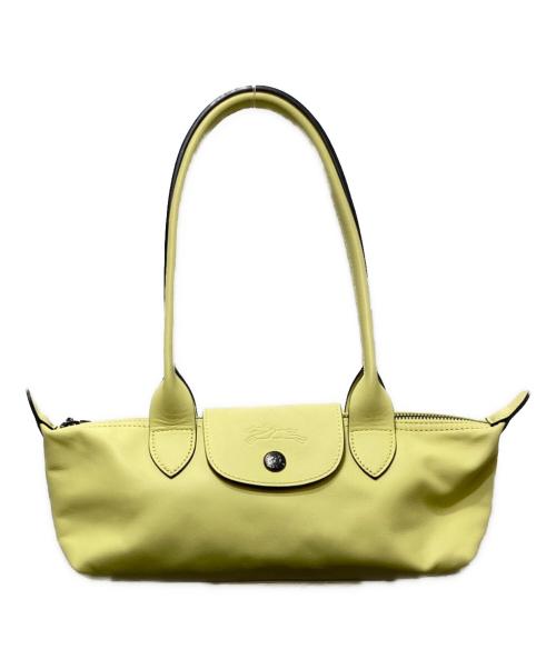 LONGCHAMP（ロンシャン）LONGCHAMP (ロンシャン) ル プリアージュ® エクストラ S ショルダーバッグ イエローの古着・服飾アイテム