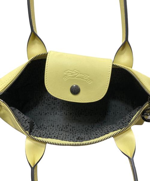 LONGCHAMP（ロンシャン）LONGCHAMP (ロンシャン) ル プリアージュ® エクストラ S ショルダーバッグ イエローの古着・服飾アイテム