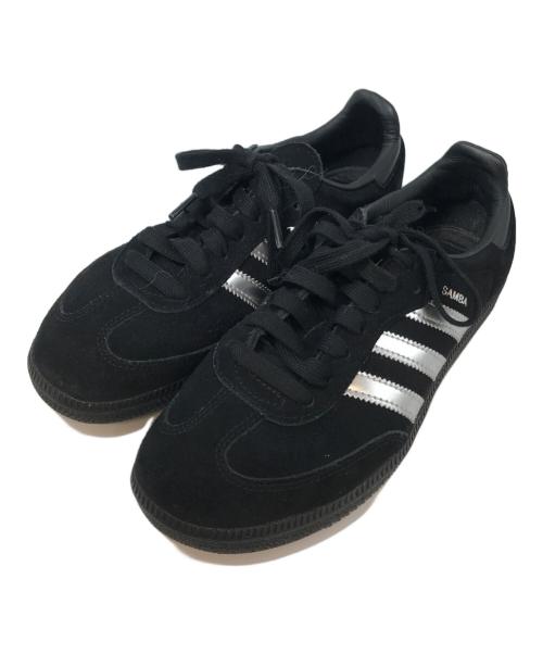 adidas（アディダス）adidas (アディダス) SAMBA OG for ZOZO ブラック サイズ:24の古着・服飾アイテム