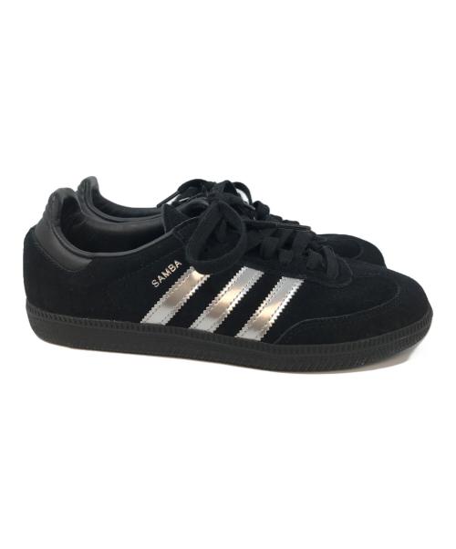 adidas（アディダス）adidas (アディダス) SAMBA OG for ZOZO ブラック サイズ:24の古着・服飾アイテム