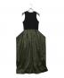 UN3D. (アンスリード) CURVE LINE TUCK SLEEVELESS OP (カーブラインタックスリーブレスワンピース)　25AW　 オリーブ サイズ:38：15000円