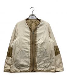 VISVIM（ビズビム）の古着「IRIS LINER JKT / リバーシブルキルティングジャケット　19AW　」｜ベージュ