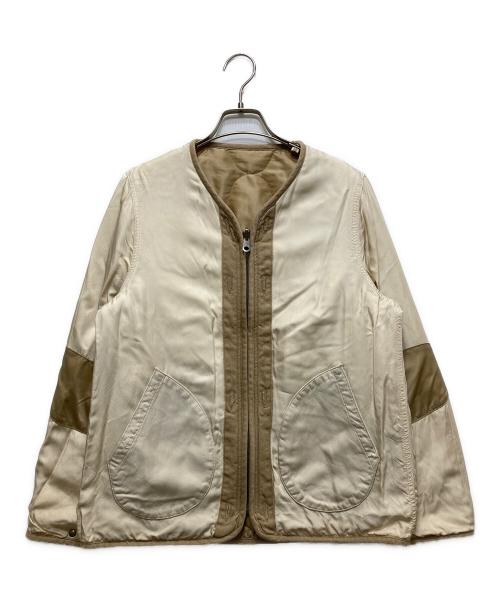 VISVIM（ビズビム）VISVIM (ビズビム) IRIS LINER JKT / リバーシブルキルティングジャケット　19AW　 ベージュ サイズ:１の古着・服飾アイテム