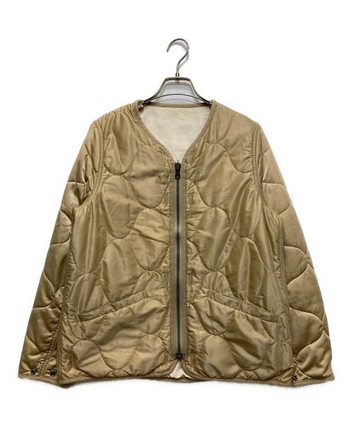 VISVIM（ビズビム）VISVIM (ビズビム) IRIS LINER JKT / リバーシブルキルティングジャケット　19AW　 ベージュ サイズ:１の古着・服飾アイテム