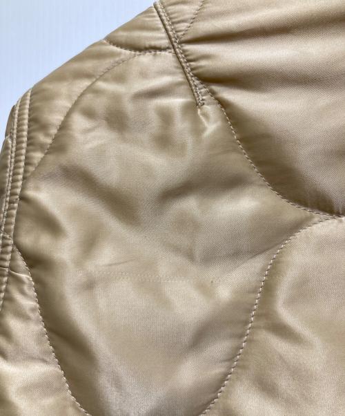 VISVIM（ビズビム）VISVIM (ビズビム) IRIS LINER JKT / リバーシブルキルティングジャケット　19AW　 ベージュ サイズ:１の古着・服飾アイテム