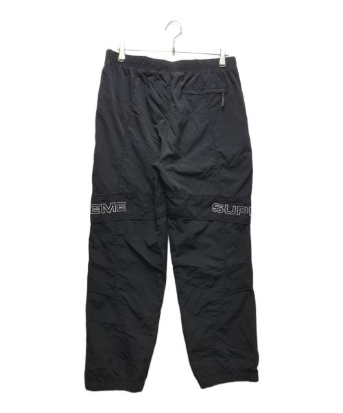 SUPREME（シュプリーム）SUPREME (シュプリーム) Jacquard Panel Track Pant(ジャガードパネルトラックパンツ)　22AW　 ブラック サイズ:Mの古着・服飾アイテム