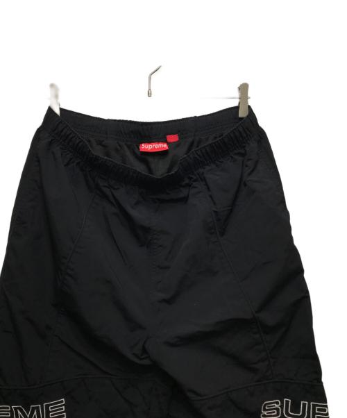 SUPREME（シュプリーム）SUPREME (シュプリーム) Jacquard Panel Track Pant(ジャガードパネルトラックパンツ)　22AW　 ブラック サイズ:Mの古着・服飾アイテム