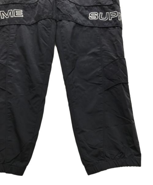 SUPREME（シュプリーム）SUPREME (シュプリーム) Jacquard Panel Track Pant(ジャガードパネルトラックパンツ)　22AW　 ブラック サイズ:Mの古着・服飾アイテム