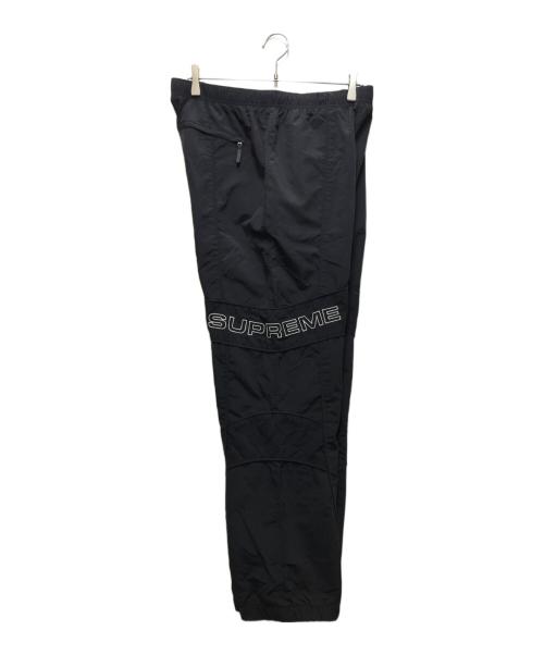SUPREME（シュプリーム）SUPREME (シュプリーム) Jacquard Panel Track Pant(ジャガードパネルトラックパンツ)　22AW　 ブラック サイズ:Mの古着・服飾アイテム