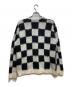 Needles (ニードルズ) Mohair Cardigan-Checkered(モヘヤカーディガンチェッカード）FK231 ブラック サイズ:M：16000円