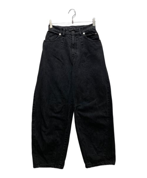 UNITED TOKYO（ユナイテッドトーキョー）UNITED TOKYO (ユナイテッドトーキョー) コクーンデニムパンツ　145340002 ブラック サイズ:2の古着・服飾アイテム