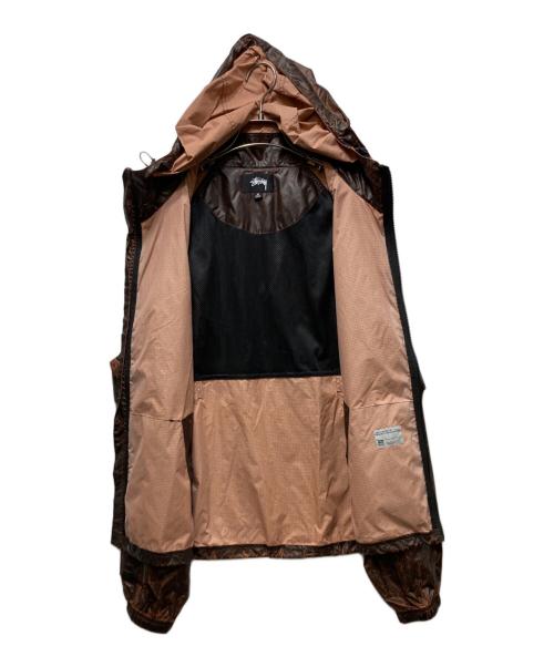 stussy（ステューシー）stussy (ステューシー) Beach Shell Cracked Ripstop ブラウン サイズ:Mの古着・服飾アイテム