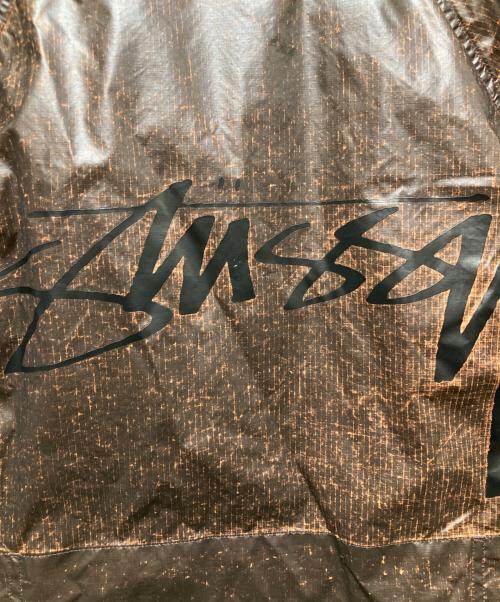 stussy（ステューシー）stussy (ステューシー) Beach Shell Cracked Ripstop ブラウン サイズ:Mの古着・服飾アイテム
