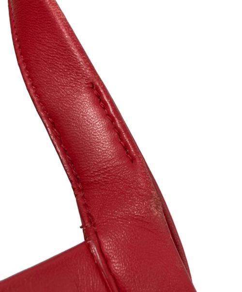 Maison Margiela（メゾンマルジェラ）Maison Margiela (メゾンマルジェラ) ドットメッシュトートバッグ S56WC0035 SY0035 /18AW /ポルカドット /イタリア製 レッドの古着・服飾アイテム