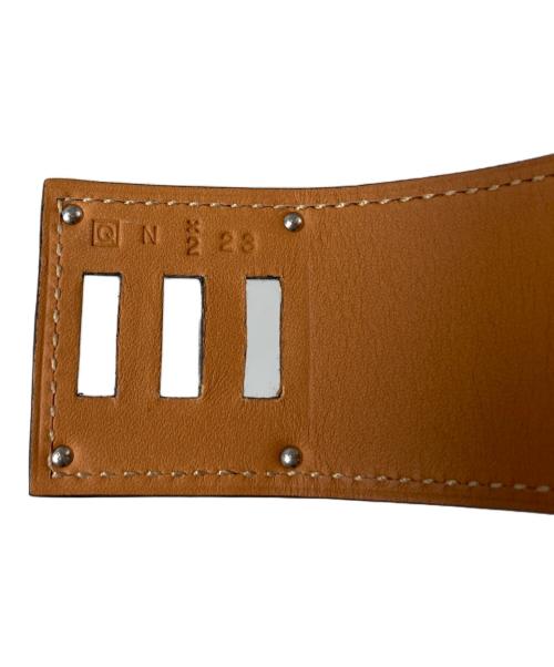 HERMES（エルメス）HERMES (エルメス) Kelly dog bracelet （ケリードッグブレスレット） ブラックの古着・服飾アイテム