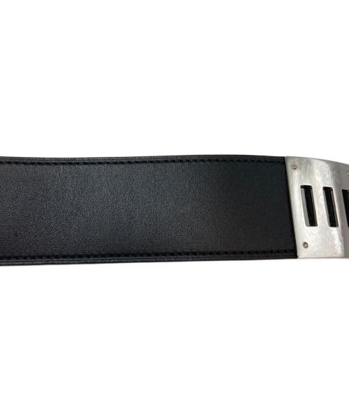 HERMES（エルメス）HERMES (エルメス) Kelly dog bracelet （ケリードッグブレスレット） ブラックの古着・服飾アイテム