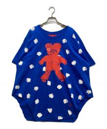 Vivienne Westwood RED LABEL（ヴィヴィアンウエストウッドレッドレーベル）の古着「テディー ベア プリントカットソー」｜ブルー