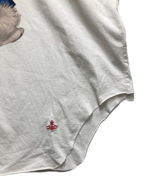 Vivienne Westwood RED LABEL（ヴィヴィアンウエストウッドレッドレーベル）Vivienne Westwood RED LABEL (ヴィヴィアンウエストウッドレッドレーベル) ペインティングバニー Tシャツ ホワイト サイズ:00の古着・服飾アイテム
