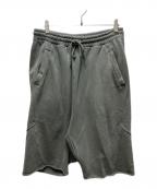 entire studiosエンタイアスタジオ）の古着「HEAVY DROP SHORT  25SS」｜グレー