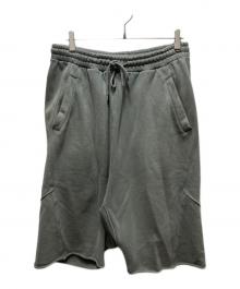 entire studios（エンタイアスタジオ）の古着「HEAVY DROP SHORT  25SS」｜グレー