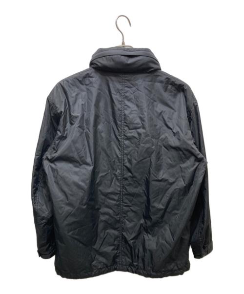 ISSEY MIYAKE（イッセイミヤケ）ISSEY MIYAKE (イッセイミヤケ) 八の字パラシュートジャケット　 Thinsulate ブラック サイズ:3の古着・服飾アイテム