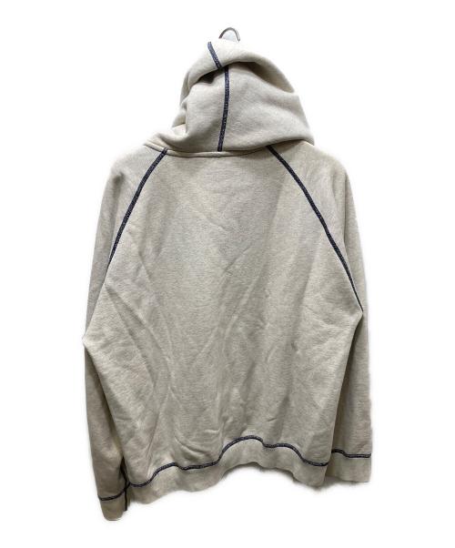 BAPE BY A BATHING APE（ベイプバイアベイシングエイプ）BAPE BY A BATHING APE (ベイプバイアベイシングエイプ) リバーシブルジップパーカー グレー サイズ:Mの古着・服飾アイテム