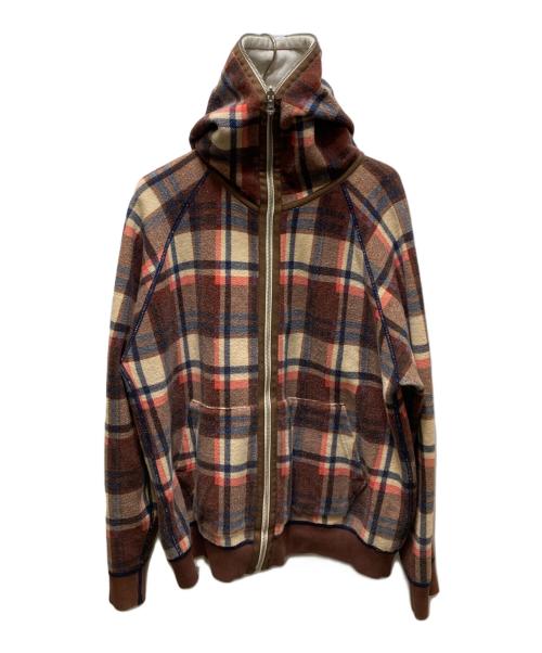 BAPE BY A BATHING APE（ベイプバイアベイシングエイプ）BAPE BY A BATHING APE (ベイプバイアベイシングエイプ) リバーシブルジップパーカー グレー サイズ:Mの古着・服飾アイテム