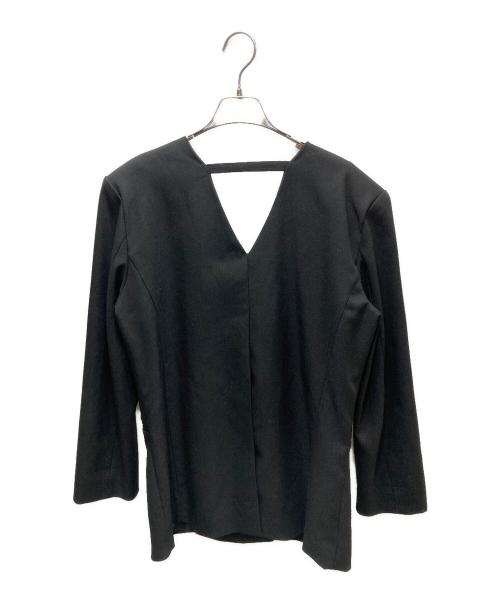 sahara（サハラ）sahara (サハラ) Collarless Over Jacket 01-OT002-23-03 ブラック サイズ:FREEの古着・服飾アイテム
