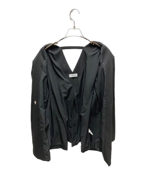 sahara（サハラ）sahara (サハラ) Collarless Over Jacket 01-OT002-23-03 ブラック サイズ:FREEの古着・服飾アイテム