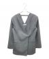 sahara（サハラ）の古着「Collarless Over Jacket 01-OT002-23-03」｜ブラック