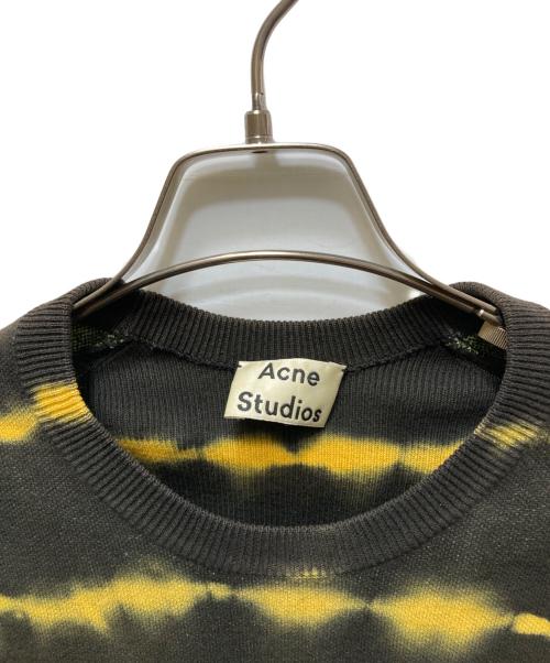 Acne studios（アクネ ストゥディオズ）Acne studios (アクネ ストゥディオズ) タイダイ クルーネックセーター 	NEDRA DYE PSS17 グリーン サイズ:Sの古着・服飾アイテム