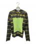 Acne studios（アクネ ストゥディオズ）の古着「タイダイ クルーネックセーター 	NEDRA DYE PSS17」｜グリーン
