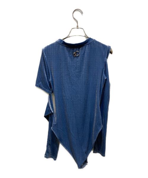 ANDERSSON BELL（アンダーソンベル）ANDERSSON BELL (アンダーソンベル) MADDIE SLIT SLEEVE BODYSUIT ブルー サイズ:XSの古着・服飾アイテム
