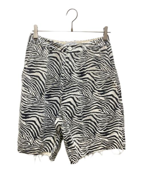 VAQUERA（ヴァケラ）VAQUERA (ヴァケラ) ゼブラ スパンコールパンツ VAQ03P107 ブラック サイズ:26の古着・服飾アイテム