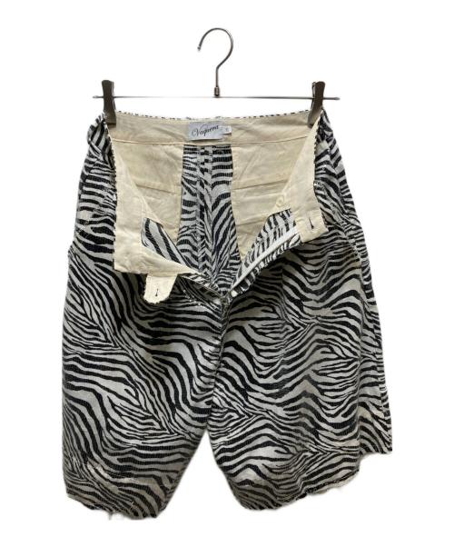 VAQUERA（ヴァケラ）VAQUERA (ヴァケラ) ゼブラ スパンコールパンツ VAQ03P107 ブラック サイズ:26の古着・服飾アイテム