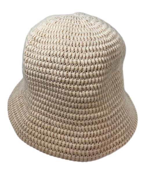 COOTIE PRODUCTIONS（クーティープロダクツ）COOTIE PRODUCTIONS (クーティープロダクツ) Knit Crusher Hat ベージュの古着・服飾アイテム