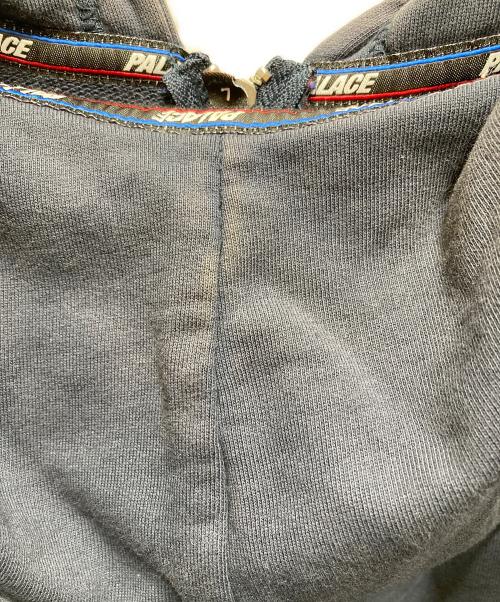 PALACE（パレス）PALACE (パレス) BASICALLY A ZIP HOOD ネイビー サイズ:Lの古着・服飾アイテム