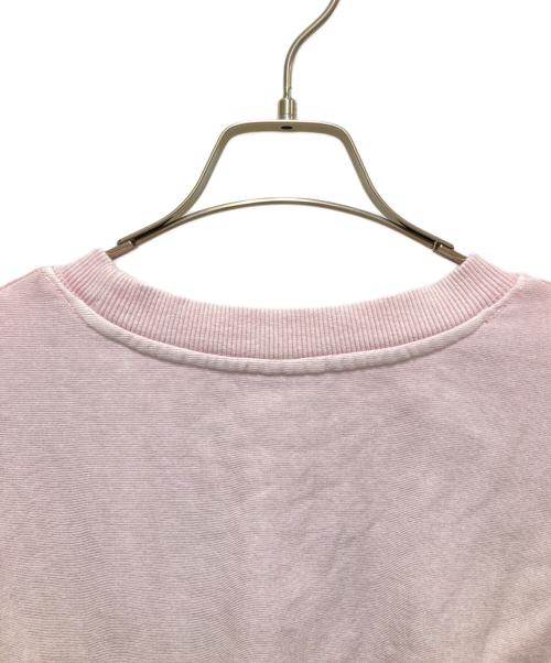 stussy（ステューシー）stussy (ステューシー) ロゴ刺繍スウェット ピンク サイズ:Lの古着・服飾アイテム
