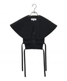 ENFOLD（エンフォルド）の古着「COLLAR-PARTS 23SS」｜ブラック
