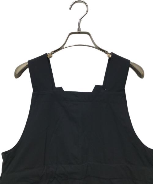 nagonstans（ナゴンスタンス）nagonstans (ナゴンスタンス) 2.5レイヤータフタ Multi PKT ベスト　24AW ブラック サイズ:Mの古着・服飾アイテム