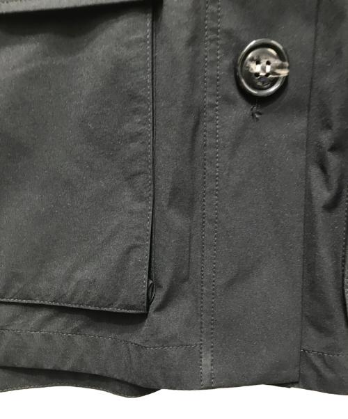 nagonstans（ナゴンスタンス）nagonstans (ナゴンスタンス) 2.5レイヤータフタ Multi PKT ベスト　24AW ブラック サイズ:Mの古着・服飾アイテム