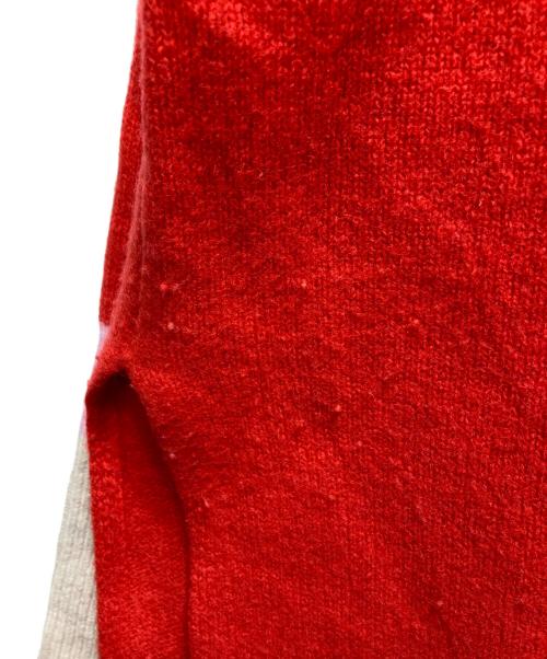 nagonstans（ナゴンスタンス）nagonstans (ナゴンスタンス) arm－cover box pullover 470HS170-0360 レッド サイズ:Mの古着・服飾アイテム
