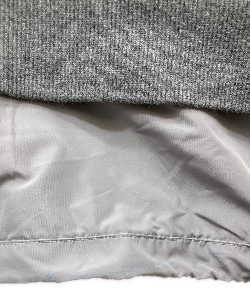 nagonstans（ナゴンスタンス）nagonstans (ナゴンスタンス) combination crew-neck pullover　 24SS グレー サイズ:Mの古着・服飾アイテム