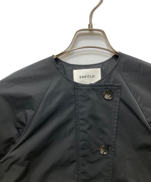 ENFOLD（エンフォルド）ENFOLD (エンフォルド) CIRCLE-ARM BLOUSON ブラック サイズ:36の古着・服飾アイテム