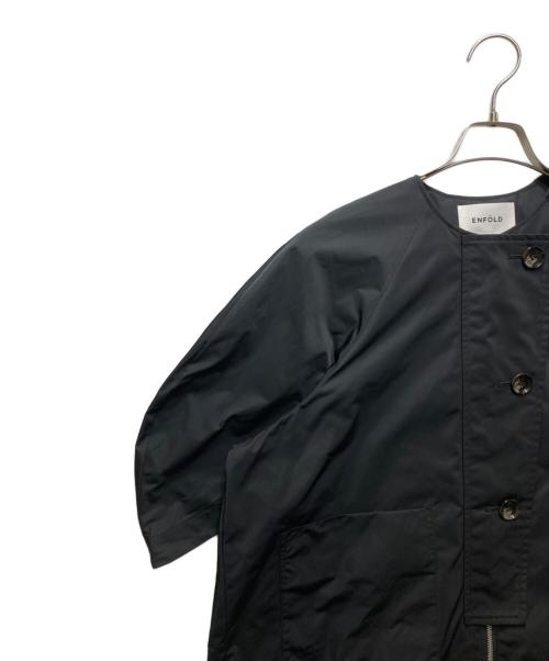 ENFOLD（エンフォルド）ENFOLD (エンフォルド) CIRCLE-ARM BLOUSON ブラック サイズ:36の古着・服飾アイテム