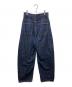nagonstans (ナゴンスタンス) curve denim trousers インディゴ サイズ:S：10000円