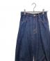 中古・古着 nagonstans (ナゴンスタンス) curve denim trousers インディゴ サイズ:S：10000円